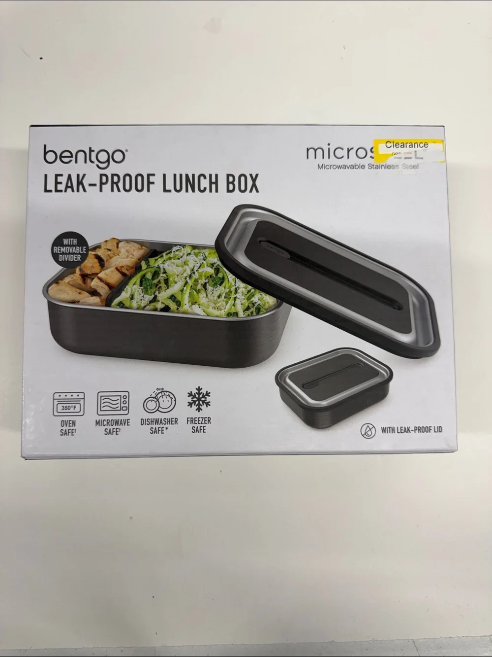 NEW Bentgo Microwavable Leak-Proof Lunch Bento Box